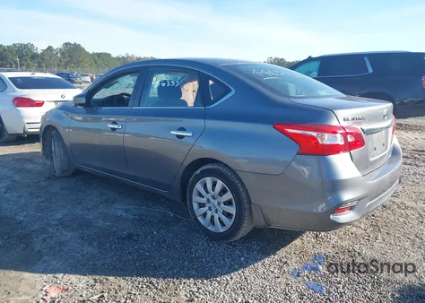 2019 Nissan Sentra S z USA, uszkodzony, nr VIN 3N1AB7AP5KY446353